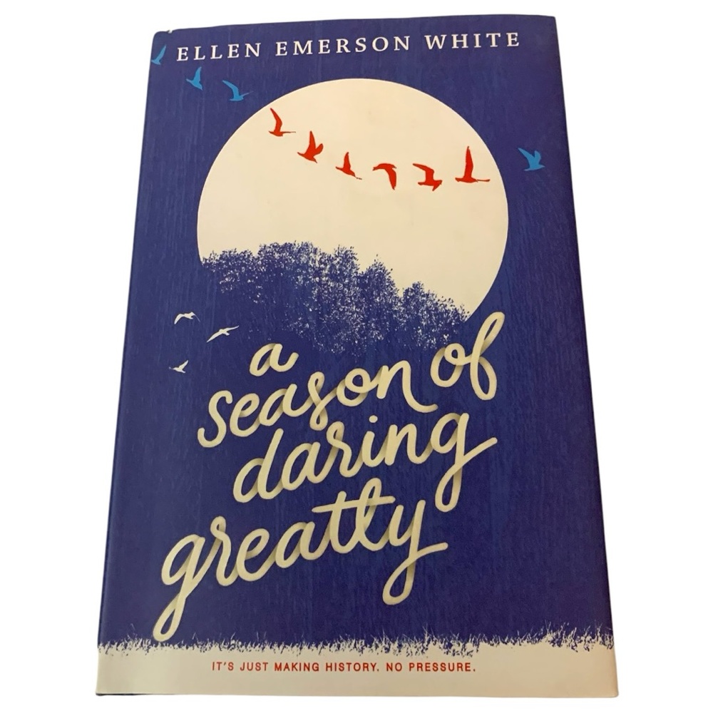 5/$25 A Season of Daring Greatly Hardcover Book Teen Novel